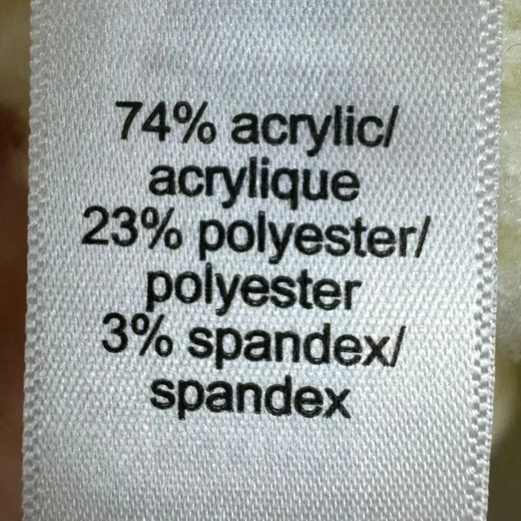 Maurices Ombre Mock Neck Pullover Sweater 1X Multicolor Long Blouson Sleeves - Picture 7 of 8